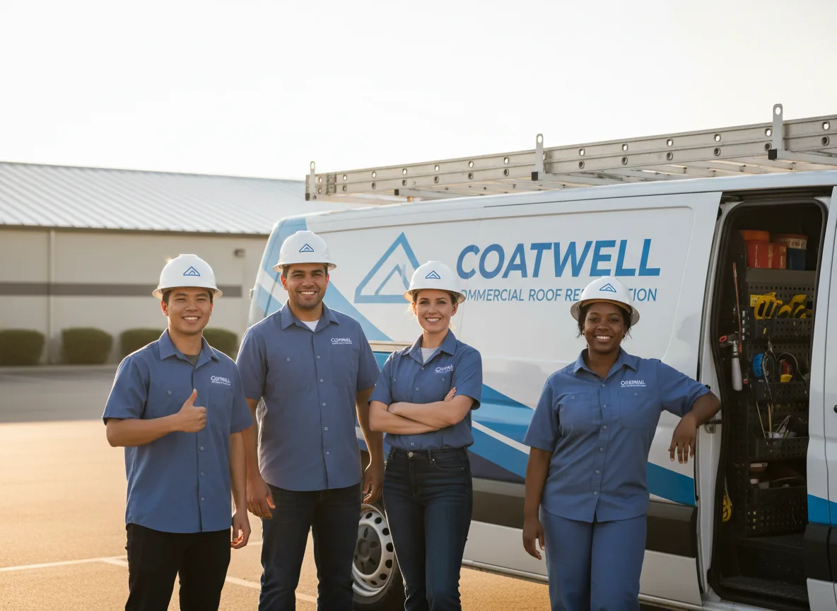 Commercial roof coating company in Alcova, WY